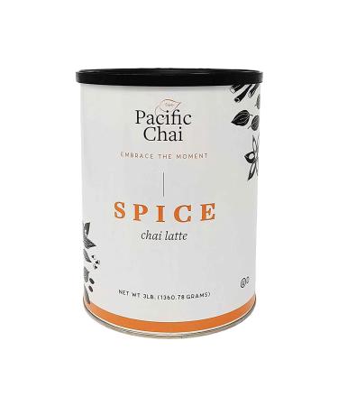 Pacific Chai latte Spice Instant Powder Mix, 3 lb Spice Chai 3 Pound (Pack of 1)