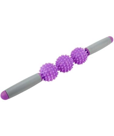 VGEBY1 Yoga Massage Stick - Fitness Muscle Roller for Crossfit Yoga Pilates & Trigger Point Therapy - Dark Purple - Buy Online on GoSupps.com