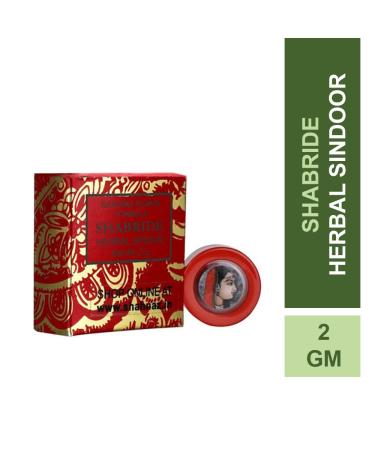 Shahnaz Husain Shabride Maroon Herbal Ayurvedic Sindoor Powder - 2g - Buy Online on GoSupps.com
