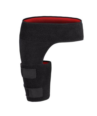 Healifty 1pc Waist Fixed Leggings Groin Wrap Hip Stabilizer Thigh Support Belt Wrap Hamstring Support Brace Leg Pad for Men Fitness Brace Man Thigh Sleeves Portable
