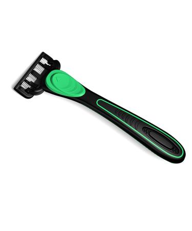 Premium Shaving Set with 7 Interchangeable Heads | Non-Slip Grip | Suitable for All Skin Types - International Shipping Available - Buy Online on GoSupps.com