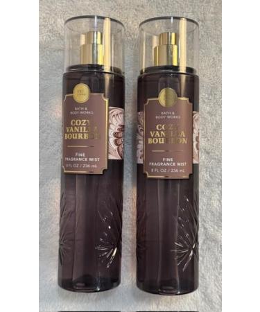 Body Care - BBWs Cozy Vanilla Bourbon Fragrance Body Mist 2-piece set (Packaging may vary)