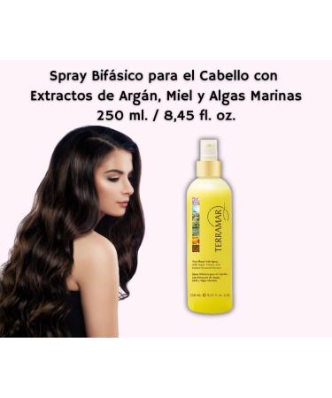 Spray Bif sico para el Cabello con Extractos de Arg n Miel 250 ml. / 8 45 fl. oz. de Terramar Brands *SIN PARABENOS - Buy Online on GoSupps.com