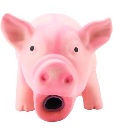 Buy Liebewh Squeaky Pig Dog Toy - Pink Latex Puppy Play Stuff for Dogs | Best International Shipping - Buy Online on GoSupps.com