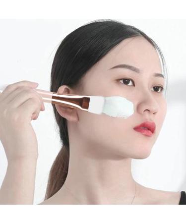 TEONEI Facial Mask Brush Set - 4Pcs Soft Makeup Brushes with Wooden Handles | Ideal Cosmetic Tools for Face Masks & Skincare - Buy Online on GoSupps.com