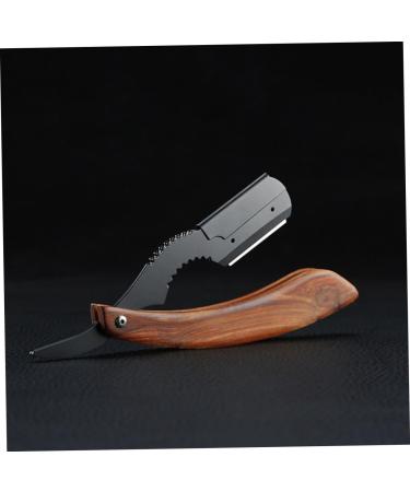 Buy Minkissy Mini Face Razor for Women - Rustproof Steel Rose Wood Shaving Tool for Smooth Facial Hair Removal - Buy Online on GoSupps.com