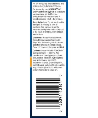 Systane Gel Drops Lubricant Eye Drops Twin 2 Count - Buy Online on GoSupps.com