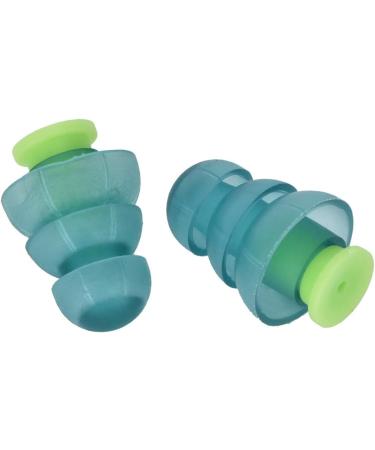 Dual Color Noise Canceling Earplugs - Silicone Earplugs for Sleep Study and Travel | Best for Airplane Noise Reduction - Buy Online on GoSupps.com