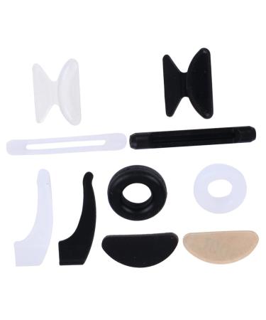 Healeved 48 couples slipproof glasses case anti-glasses holder glasses ear silicone glasses nose stripes.
