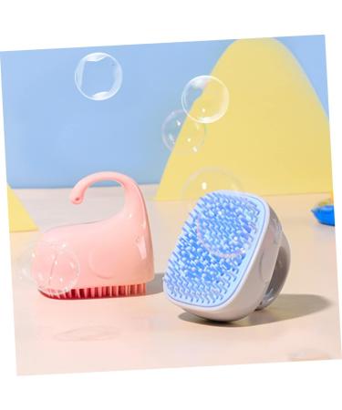 Pink Baby Bath Massager Washer | Portable Infant Shampoo Scrubber | KOMBIUDA - Buy Online on GoSupps.com