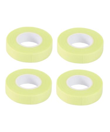 Ipetboom 4 Rolls Eyelash Tape Eye Lash Tape Lash Extension Tapes Medical Tape Foam Lash Tape Eyelash Adhesive Tape Eyelash Grafting Belts Miss Extend Non-woven Tape