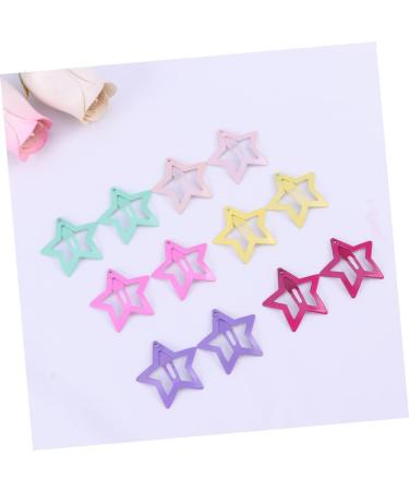 FRCOLOR Star Hair Clip hair for kids infant suit kids hair kids suit kids hairpins barrettes clip Pentagram Colorful Star Hair Clip - Buy Online on GoSupps.com