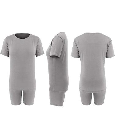 KINIKO Women's 2 Piece Casual Fashion Sports Suit Set | Grey-a Large - Buy Online on GoSupps.com