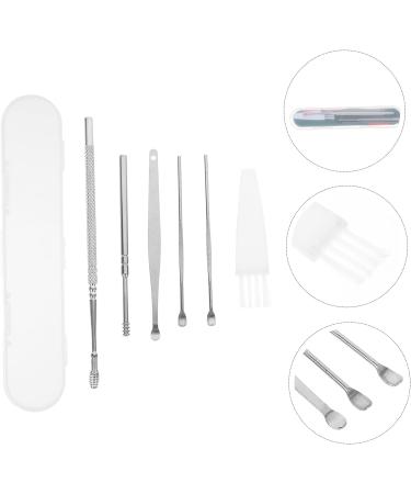 SUPVOX 4-Piece Piercing and Ear Cleaning Kit with Stainless Steel Tools and Brushes - Chinese Supplies for Nose and Ear Care - Buy Online on GoSupps.com