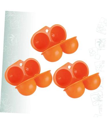 UKCOCO 3pcs Refrigerator Containers Refrigerator Egg Holder Outdoor Egg Container Egg Box Egg Tray Portable Random Color 11.5X7X7cm - Buy Online on GoSupps.com