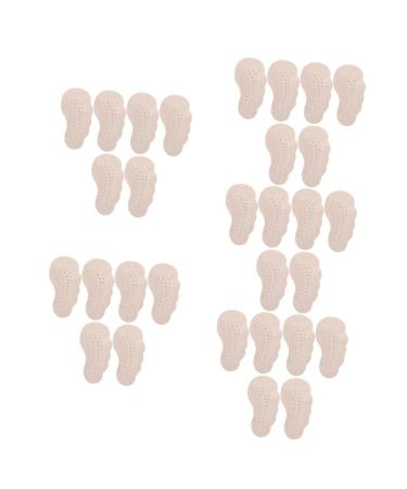 FRCOLOR 15 Pairs Anti Slip Stickers for High Heels Daily Use Forefoot Pads Shoe Inserts High Heel Pads Replaceable Forefoot Pads Wear-Resistant Foot Pads Self-Adhesive Foot Pads