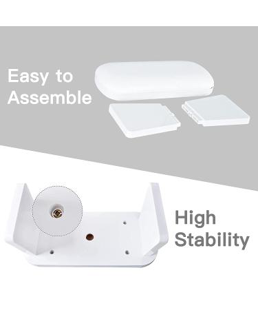 CHAOEEMY Manicure Armrest - PU Leather Hand Pillow for Nail Desk & Salon Table (White) - Buy Online on GoSupps.com