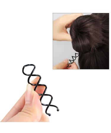 Csirnto 20-Pack Metal Spiral Hair Pins | Styling Clips & Needles for Perfect Hair Updos - Buy Online on GoSupps.com