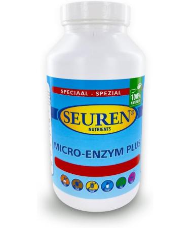 Seuren Nutrients Micro Enzyme Plus - 800 Tablets | Gluten-Free Lactose-Free Sugar-Free | Natural Multi-Enzyme Complex for Digestive Health - Buy Online on GoSupps.com