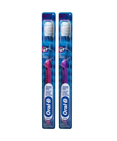 Oral-B Indicator Ortho Toothbrush Trimmed for Braces 35 Soft (Colors Vary) - Pack of 2