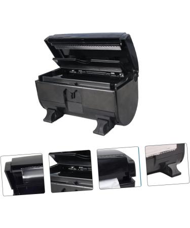 2 Pcs Tin Foil Hairdressing Barbershop Tinfoil Automatic Tin Foil Cutting Machine Foil Fold Film Nail Abs Environmental Protection Material Blackx2pcs 17x9cmx2pcs - Buy Online on GoSupps.com