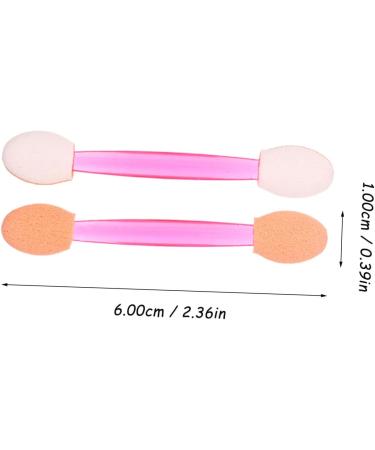 VINTORKY 80pcs Makeup Brush Eyeshadow Sponge Makeup Eyeshadow Applicator Non Latex Plastic - Buy Online on GoSupps.com