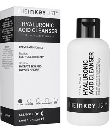 The INKEY List Hyaluronic Acid Cleanser 150ml - Hydrating Facial Cleanser for All Skin Types | International Shipping Available - Buy Online on GoSupps.com