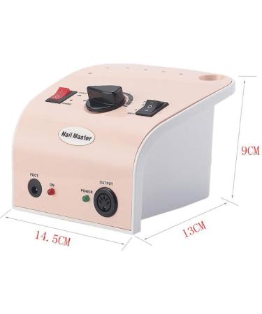 Acrylic Nail Remover Electric Nail Drills Pedicure Tools Manicure Grinder with Pedal for Acrylic Gel Nails Home Pink Nail Buffer Manicure Pedicure - Buy Online on GoSupps.com