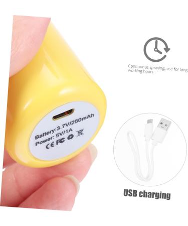 Vaguelly Cr me Hydratante Mengniu Climatiseur Personnel Humidificateur De Voiture Portable Brumisateur Pour Les Yeux Cool Visage Humidificateur Pulv risateur Mat riau Plastique Yellow Jaune - Buy Online on GoSupps.com