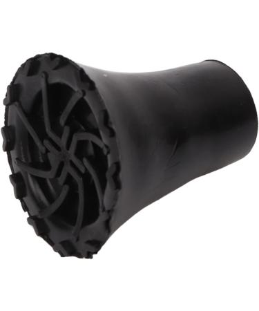 Walking Cane Tip Great Traction Thicken Rubber Walking Crutch Tips Prevent Slip Keep Balance for Foldable Canes (Black) - Buy Online on GoSupps.com