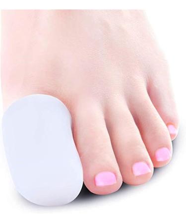 4 Pieces Gel Toe Caps - Silicone Toe Protectors for Blisters Calluses & Pain Relief - Cushioning & Separation for Comfort - Buy Online on GoSupps.com