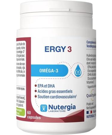 Nutergia - ERGY 3 60 CAPSULES NUTERGIA