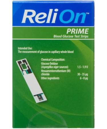 Relion Prime Test Strips 50 ct (3) - Fusion Shop Store - Buy Online on GoSupps.com