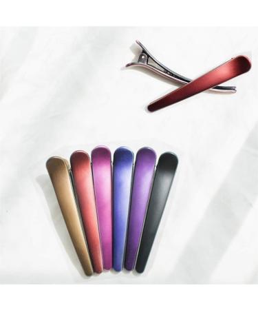 Haitao 12 PCS Non-Slip Colorful Plastic Duckbill Hair Clips for Women, Baby, Kids & Girls | Alligator Hair Barrettes Pins for Styling - 3.5 - Buy Online on GoSupps.com