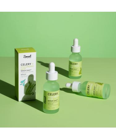Sweet Chef Celery + Hyaluronic Acid Serum Shot - Hydrating & Brightening Vegan Serum (1 fl oz) - Buy Online on GoSupps.com