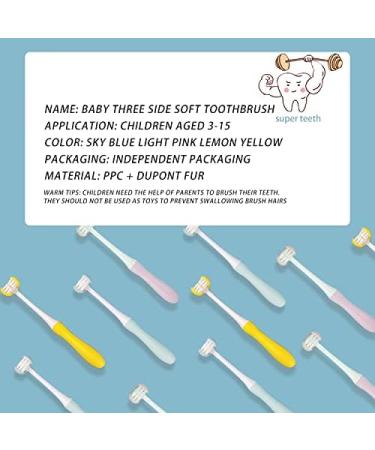 Zymon Toothbrush for Toddlers - Triple-Angle Toothhugger Training Brush in Pink | Best Oral Care for Kids - Buy Online on GoSupps.com