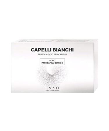 LABO White Hair for Men Melanin Hair 20 Ampoules