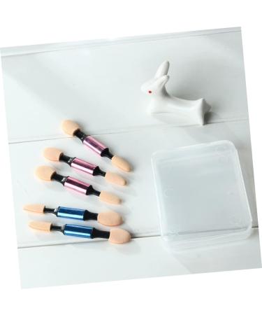 Mikinona Make Eye Shadow Brush 10pcs Women Makeup Brush Cosmetics Eye Shadow Brush Double Head Applicator Miss Blending Brush - Buy Online on GoSupps.com