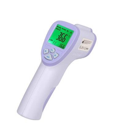 VCare Infrared Non-Contact Digital Thermometer Certified as Medical Grade - Suitable for Reading Adult & Infant Forehead temperatures & Measuring Object Surface temperatures high-Temperature Alarm