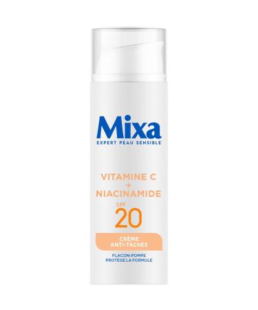 MIXA Cr me Soin Corps Anti-T ches SPF20 clat Unifi la Vitamine C et Niacinamide (50 mL) - lot de 2 - Vendu par Lot
