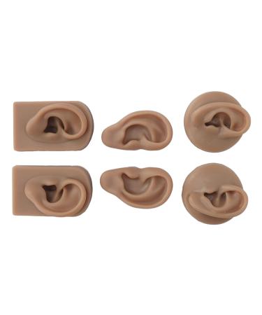 3 Pairs Flexibility Elastic Human Ear Model for Acupuncture Training + Display Props - Buy Online on GoSupps.com