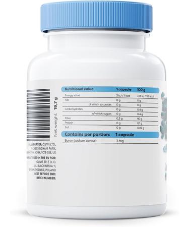  OSAVI Osavi Boron 3mg - 60 vegan caps - Buy Online on GoSupps.com