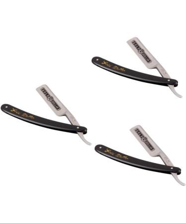 Minkissy 3-Piece 66 Women's Razor Haircut Set | Men's Lip Razor & Manual Straight Shaver | Perfect for Face & Head Grooming - Buy Online on GoSupps.com