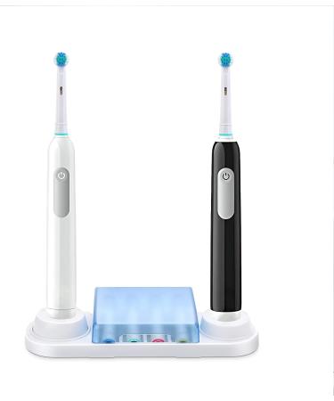 Electric Toothbrush Holder Replacement for Braun Oral B with Storage Cover and Charger Stand - Buy Online on GoSupps.com