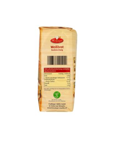 K chenmeister White Bread Baking Mix | 12x500g | Premium International Shipping - Buy Online on GoSupps.com