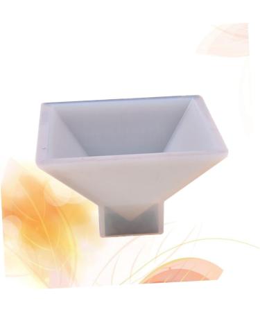 SEWACC Fondant Pyramid Resin Art Circle Silicone Mold Resin Casting Molds Adult Molds for Baking Pyramid Candle Mold Cake Mold Epoxy Pyramid Charms Ice Animal Moule De Manual Accessories White M - Buy Online on GoSupps.com