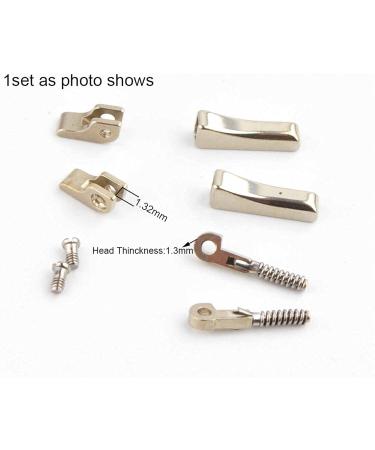 50 Sets Eyeglass Spring Hinges - 2.8mm Width Replacement Parts with Case for Broken Flex Hinges - Buy Online on GoSupps.com
