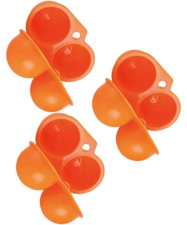 Angoily 6 Pcs Outdoor Egg Container Eggs Egg Holder Fridge Containers Portable Egg Case Refrigerator Mustard - Buy Online on GoSupps.com