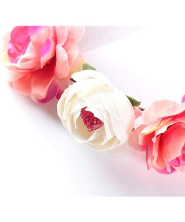 Moamun 3PCs Handmade Flower Floor Crown | Bridal Floral Halo Headband for Weddings & Photo Shoots - Buy Online on GoSupps.com