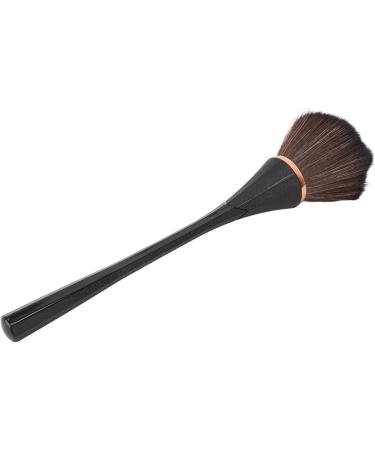Makeup Brush Fluffy Multiple Uses Slender Hair Peak Light Accurate Coloring Evenly Applying Soft Bristles Loose Powder Brush for Women for Office (Black) - Buy Online on GoSupps.com